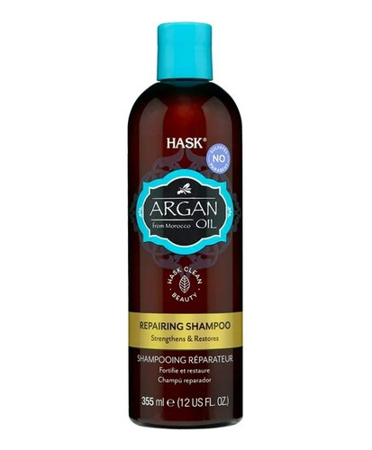 Shampoo Reparador,restaura Puntas,aceite De Árgan,hask,