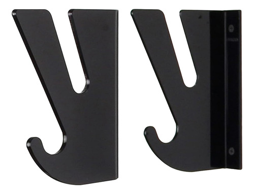 Estante De Montaje En Pared Para Monopatín, Negro