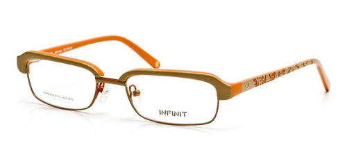 Armazón Lentes Infinit Italiano Naranja