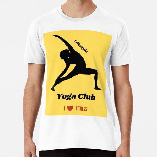 Remera Estilo De Vida - Club De Yoga - Fitness Algodon Premi