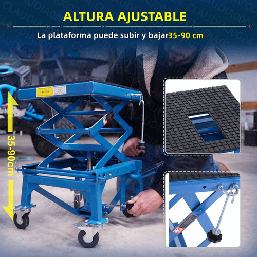 Elevador Hidraulico Para Motos Tipo Motocross
