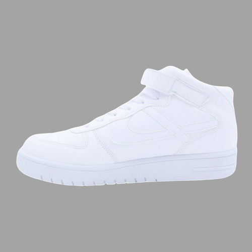 Tenis Panam Casual Bota Choclo Blanco Cómodo Unisex Básico Escolar