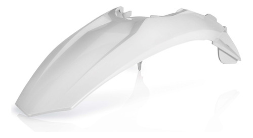 Guardabarro Trasero Kayo K6 Blanco Motocros Enduro Fender