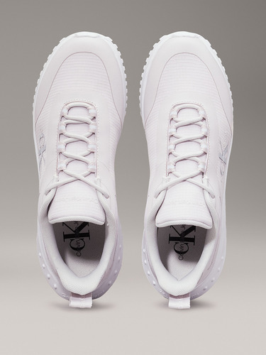 Zapatillas Eva Runner Low Lace Mix Ml Wn Morado Calvin Klein