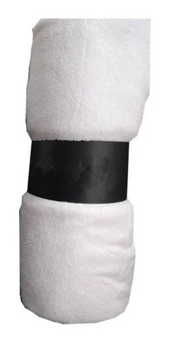 Toalla Azul Oscuro O Blanca Peluqueria Microfibra 73x43