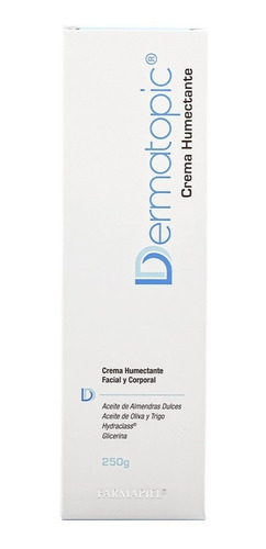 Imagen 6 de 8 de Crema Humectante De Uso Facial Y Corporal Dermatopic 250 G