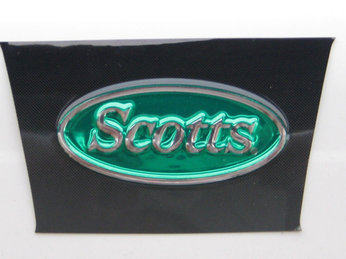 Scotts Rings. Emblema - 8x3.5 Cm - Made In Usa - Tunning