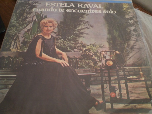 Vinilo Lp Estela Raval -cuando Te Encuentres Sola(u53