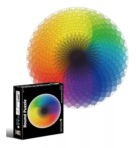 Rompecabezas Puzzle Circular 1000 Cresko (colores) |