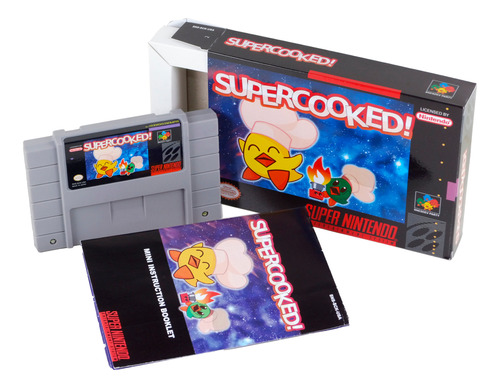 Supercooked Super Nintendo Snes Completo