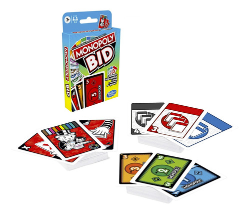 Juego De Cartas Monopoly Bid