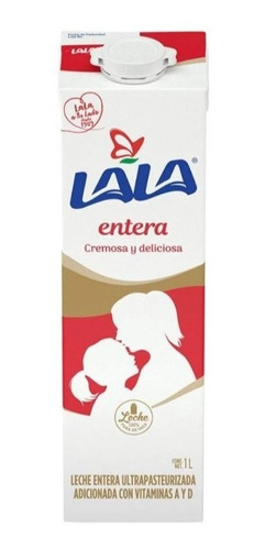 6pz Leche Lala Entera De 1lt Paquete