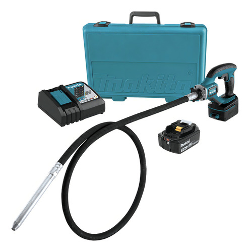 Vibrador De Concreto Inalámbrico Makita Dvr850rfe 2.4 Mts