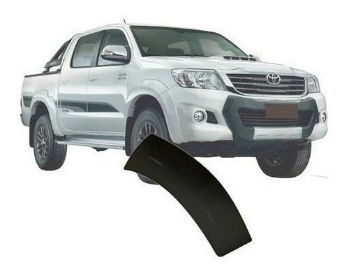 Fender Moldura Paragolpe Delantero Toyota Hilux 2015 Derecho