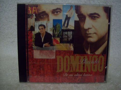 Cd Original Placido Domingo- De Mi Alma Latina