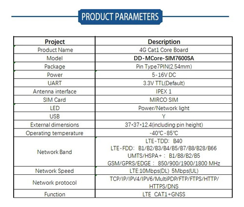 Modulo 4g Modem Gsm Gps Sim7600 Registrado Chile