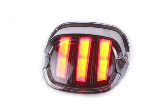 Stop De Leds 3 Lineas Ahumado Para Harley Davidson