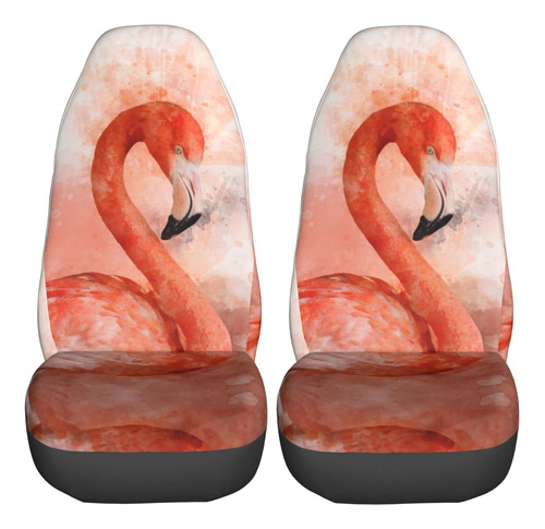 Niukom Juego 2 Funda Asiento Coche Red Flamingo Para Ajuste