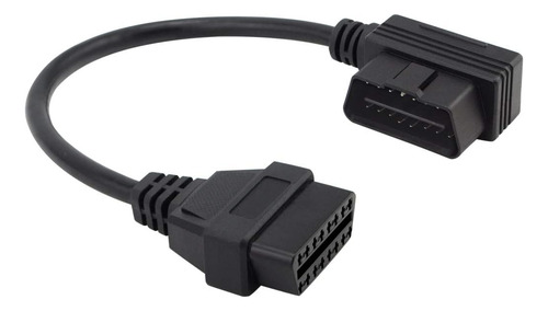 Ikkegol Obdii Obd2 16 Pin Conector De Ángulo Derecho Mach...