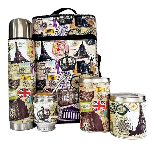 Imagen 1 de 6 de Juego De Mate Equipo De Mate Completo Viajes Set Mate