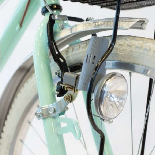 Imagen 4 de 7 de Bicicleta De Paseo Arg-726 Verde Mundo Gym