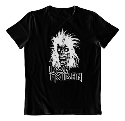 Polera Estampada - Dtf - Metal Iron Maiden