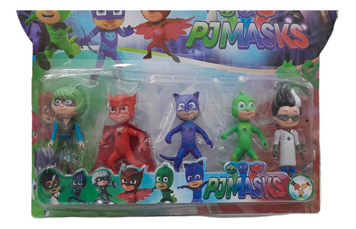 Muñecos Heroes En Pijamas Pjmasks Con Luz X 5!