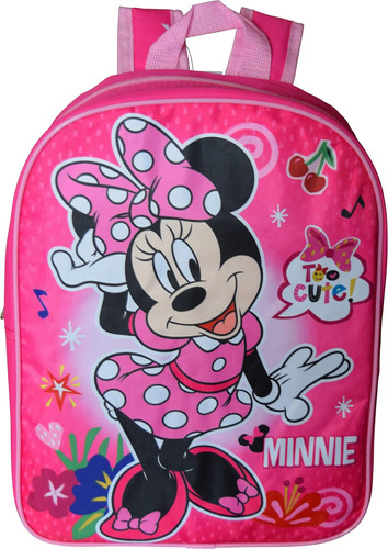Mochila Ruz Minnie Mouse Niñas 15 (rosa)