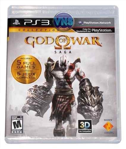 God Of War Saga Collection - 5 Jogos - Ps3 - Lacrado!