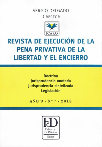 Revista De Ejecución De La Pena Privativa De La Libertad Nº7