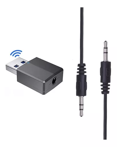 Transmisor Usb Audio Bluetooth Jack 3.5mm Auxiliar Smart Tv