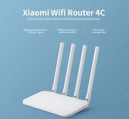 Router Xiaomi 4c 300mbps Con Funcion De Repetidor Nuevo