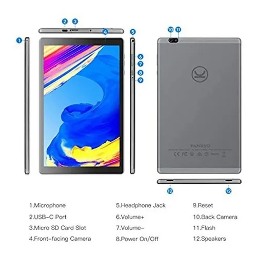 Tablet Vankyo Matrixpad S20 Ram 3gb 32gb Wifi Gps Android