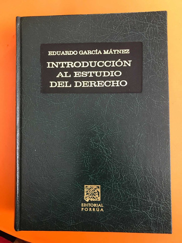 Introducción Al Estudio Del Derecho