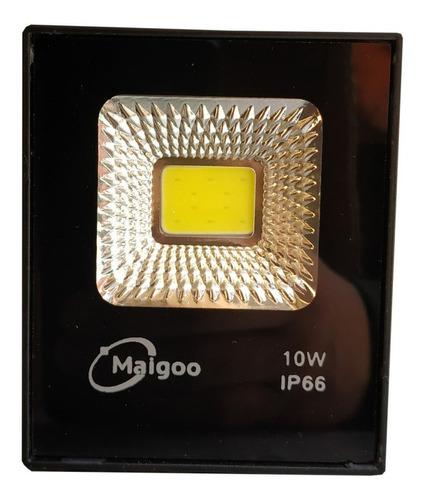 Reflector Slim 10w Multivoltaje Exterior Interior Mgrf10