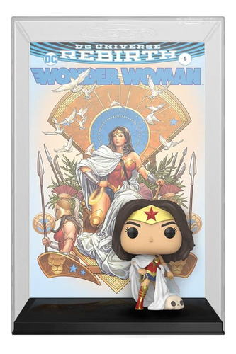 ¡funkopop! Portada De Cómic De Vinilo  80th - Wonder Woma