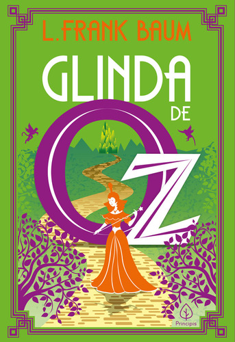 Glinda de Oz, de L. Frank Baum. Editora Principis, capa mole em português