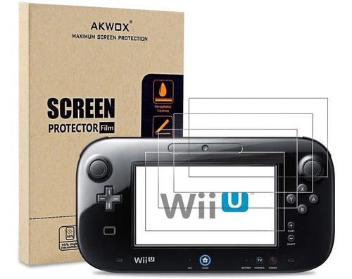 (paquete De 4) Protector De Visualización Para Nintendo Wii
