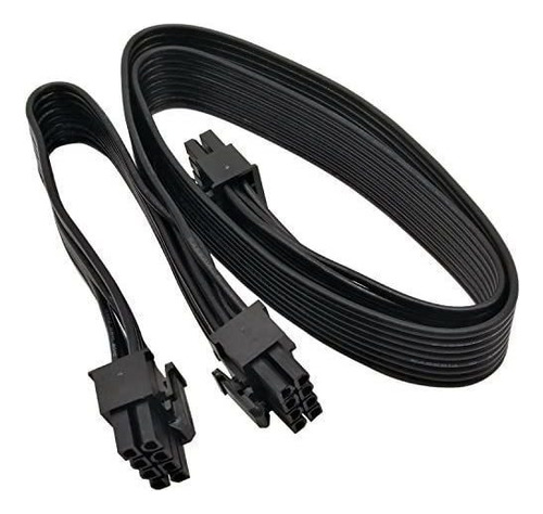 Cable Atx Cpu 8 Pin Male - Dual Pcie 2x 8 Pin (6+2) Male