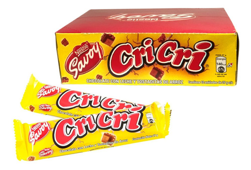 Chocolate Cricri Nestle Savoy X12unds