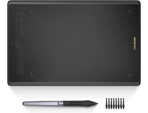 Tableta Gráfica Huion H580x Black Color Negro