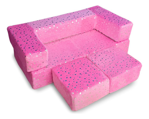 Sofá Cama Modular Baby Nugget 4 Pzs Infantil/niños