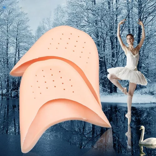 6 bolsas de silicona para los dedos de los pies, almohadillas de gel de  silicona, protectores de dedos de los pies, protector de pie de ballet con