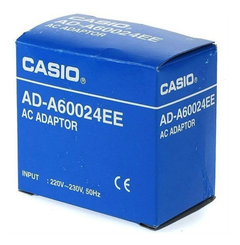 Adaptador De Corriente Casio 60024 Para Sumadoras