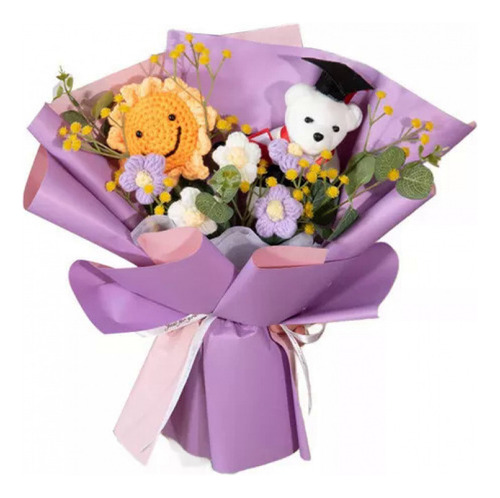. Ramo De Flores De Ganchillo, Ramo De Flores De Graduación