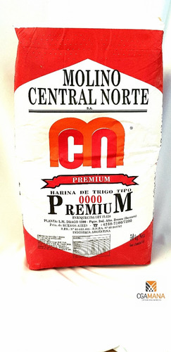 Harina Premium Molino Central Norte 0000 X 25 Kg.-