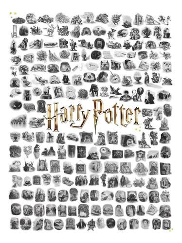 New York Puzzle Company - Arte Del Capítulo De Harry Potter 