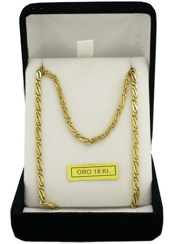 Cadenas Oro 18k Hombre O Mujer Modelo  Espiga 6,8 Grs -60 Cm