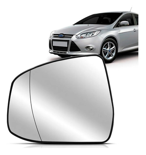 Lente Retrovisor Focus 2014 15 16 17 18 2019 Asférico