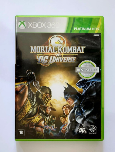 Mortal Kombat Vs Dc Universe (mídia Física) - Xbox 360